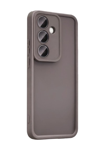 Samsung Uyumlu Galaxy A37 5g Uyumlu Viera Silikon - Gri