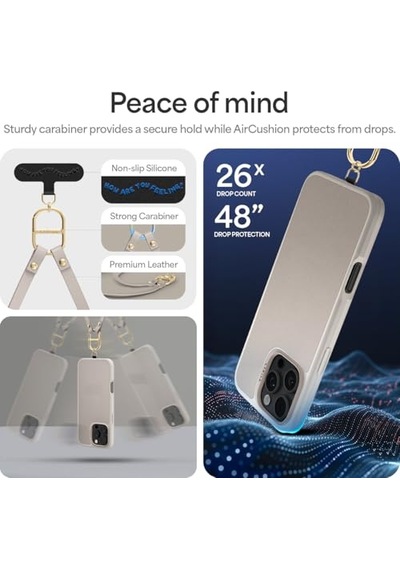 Spigen Ciel By Cyrıll Apple İphone 16 Pro Max İle Uyumlu Askılı Magsafe Kılıf Kajuk Mag Hava Kanalı Teknolojisi Diğer