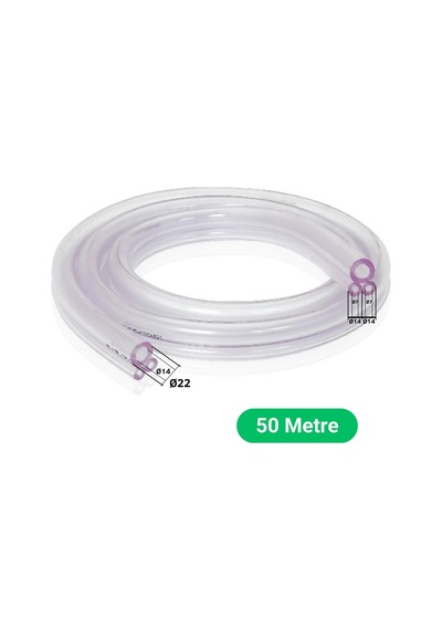 Bartech Süt Hortumu 3'lü Şeffaf Süt+nabız Oxx 50 M