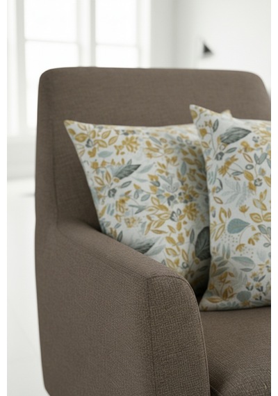 Chevron Bohem Dekoratif Punch Yastık Kırlent Kılıfı 2 Adet 45x45 İlkbahar Rüyası Sarı 45 x 45