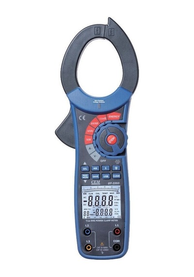 Cem Dt-3353 Ac Trms Güç Pensampermetresi