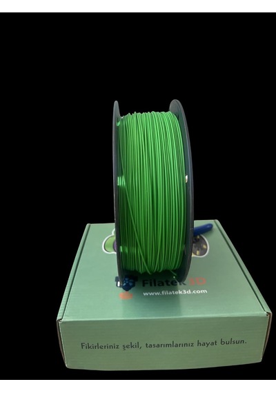 Pla+ 1.75mm Yeşil 1kg 3d Yazıcı Filamenti - Profesyonel Baskı Kalitesi Çok Renkli
