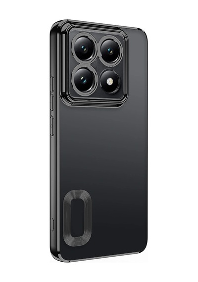 Xiaomi 14t Pro Kılıf Kamera Korumalı Logo Gösteren Redclick Omega Kapak