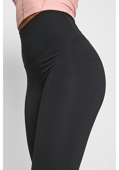 Nike Yoga Women's High Rise Leggings Yüksek Belli 7/8 Boy Toparlayıcı Tayt Siyah