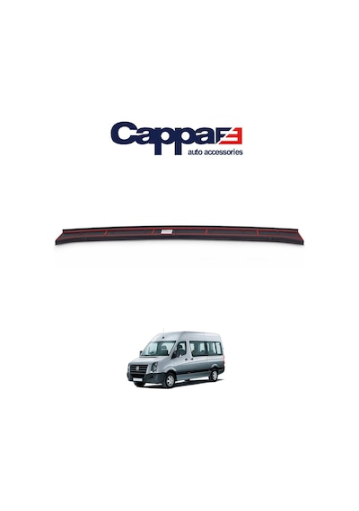 Cappafe Volkswagen Crafter Arka Tampon Eşiği Koruma Abs Mat Si N11.7521