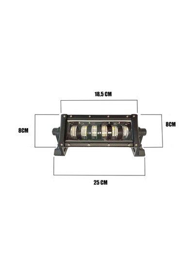 Led Bar 48w 27cm Kısa-uzun