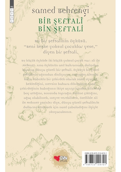 Bir Şeftali Bin Şeftali - Samed Behrengi - Can Çocuk Yayınları