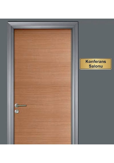 10X20 Cm Konferans Salonu Yazılı Metal Yönlendirme Levhası