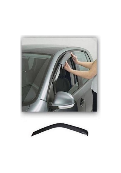 Volkswagen Jetta Exclusive 2012 Cam Rüzgarlığı 4'lü