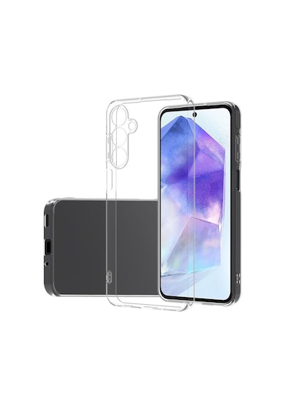 Samsung Galaxy A16 Uyumlu Kapak Kamera Korumalı Süper Silikon Şeffaf Kılıf