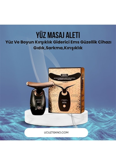 Yüz Ve Boyun Masaj Aleti Yunus Tasarım, Kırışık Görünümü Giderici - Lisinya