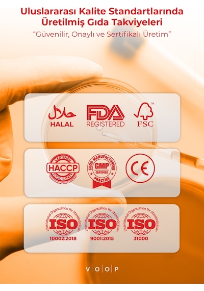 Voop C Vitamini D3 Vitamini ve Çinko 20 Saşe