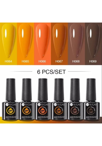 UR SUGAR 6LI KALICI OJE SETİ 013