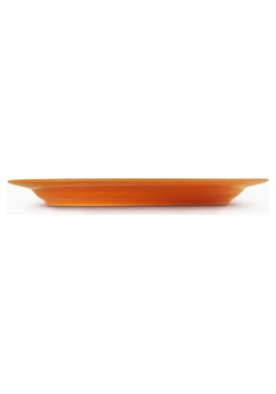Le Creuset Renkli Dayanıklı Tasarım Seramik Kahvaltı Tabağı 22 Cm Turuncu