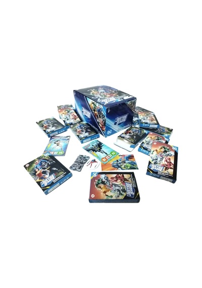 Hayal Sepeti Justice League Karakterli Kartlar + Sticker + Şekerl