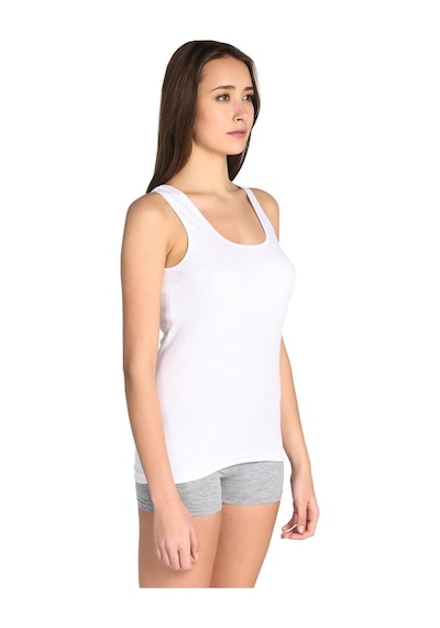 Tutku 6'lı Paket Kadınbeyaz Geniş Askılı Atlet-beyaz-2xl Çok Renkli