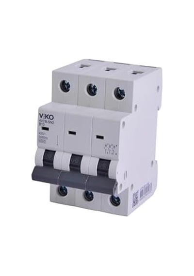 4vtb-3b10 Otomatik Sigorta 4,5ka B Tipi 3 Kutup 10a