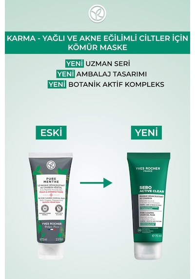 Siyah Nokta, Gözenek Görünümünü Azaltıcı Ve Arındırıcı Vegan Kömür Maske 75 Ml