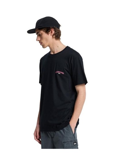 Quiksilver Tap In Erkek Siyah Tişört