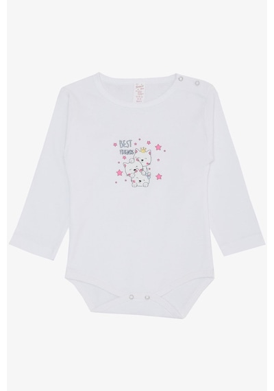 Breeze Kız Bebek Çıtçıtlı Zıbın Body Dostluk Temalı Prenses Kedicikler Baskılı 9 Ay-3 Yaş, Beyaz-beyaz Beyaz Breeze Kız Bebek Çıtçıtlı Zıbın Body Dostluk Temalı Prenses Kedicikler Baskılı 9 Ay-3 Yaş, Beyaz-beyaz Beyaz