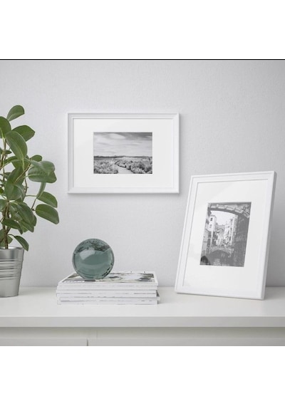 Ikea Knoppang Fotoğraf Çerçevesi 21 X 30 Cm Beyaz