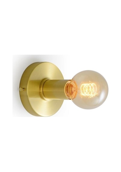 Rys Retro Dekoratif Gold Metal Duvar Aplik Tavan Armatür Gold