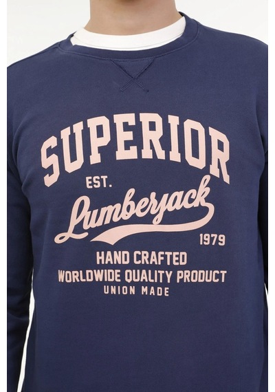 Lumberjack Ml Hector 16urb1044 4fx Erkek Sweatshirt 001
