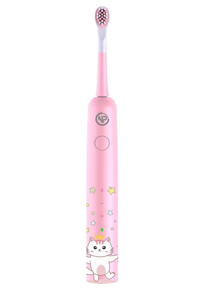 Npo Nicefeel X500 39600vps Şarjlı Sonic Çocuk Diş Fırçası-pembe
