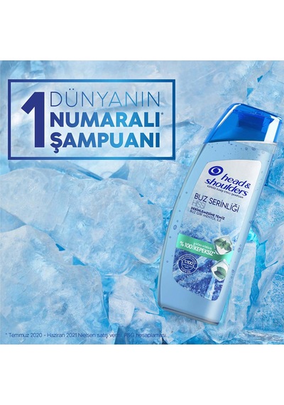 Head & Shoulders Derinlemesine Temiz Buz Serinliği Kepeğe Karşı Etkili Şampuan 400 ML