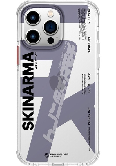 Apple Uyumlu iPhone 14 Pro Kılıf Skinarma Şeffaf Airbag Tasarımlı Raku Kapak