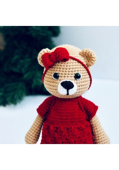 Yılbaşı Bebeği Organik Bebek Amigurumi