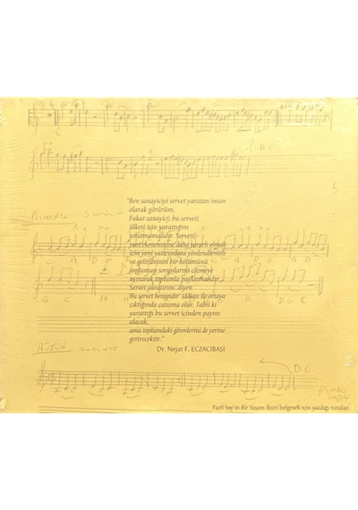 Plak Değildir Cd Dir Cd Dr. Nejat F. Eczacıbaşı Bir Yaşam İksir