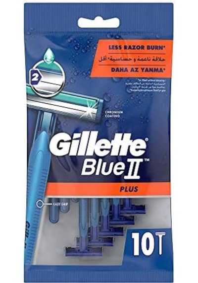 Blue2 Plus Kullan At Erkek Tıraş Bıçağı 10'lu 3lü Paket