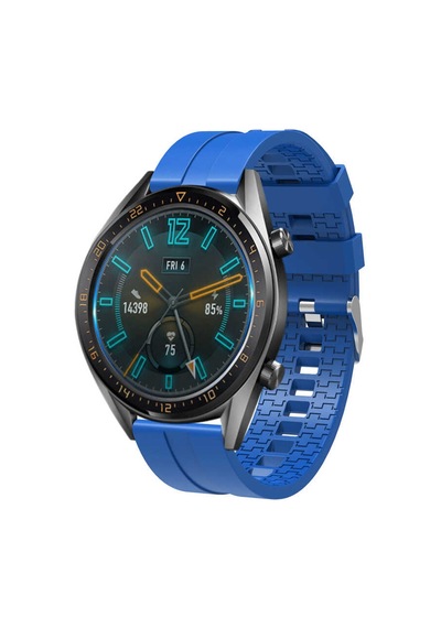Huawei Watch Gt 3 46mm Krd-23 Uyumlu Zore Kordon-saks Mavi
