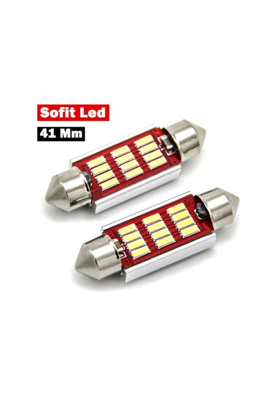 41 Mm Sofit Led Canbus İç Aydınlatma Plaka Tavan Lambası 2 Adet