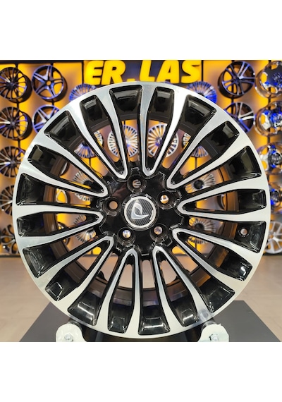 4 Adet Bky-1158 7 17 5 108 Et50 63,4 Black Machıned Jant Takım