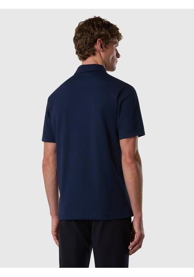 North Sails Kısa Kollu Pamuklu Erkek Polo Yaka T-shirt-33491 Lacivert