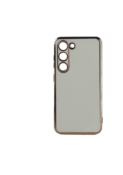 Galaxy S23 Plus Kılıf Zore Bark Kapak Beyaz