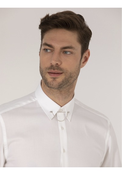 Pierre Cardin Erkek Beyaz Gömlek Smokin 50268200-vr013 Beyaz