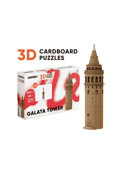 Cartonic 3d Puzzle - Galata Tower