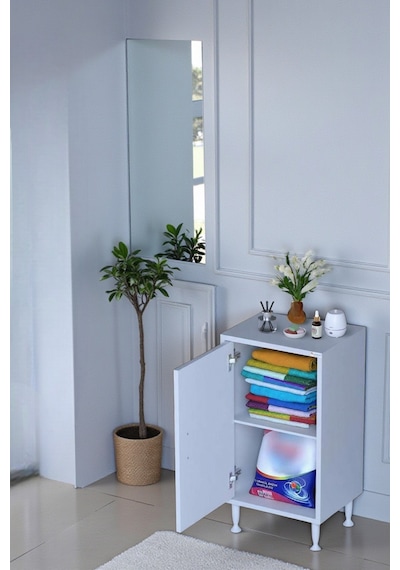 Eliusta Arden 40 Cm Beyaz 2 Bölmeli Banyo Düzenleyici Dolap 1 Raflı Çok Amaçlı Mutfak Dolabı 40x75x32,5 Cm Beyaz Eliusta Arden 40 Cm Beyaz 2 Bölmeli Banyo Düzenleyici Dolap 1 Raflı Çok Amaçlı Mutfak Dolabı 40x75x32,5 Cm Beyaz