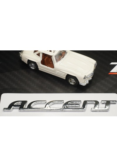 Hyundai Accent Bagaj Abs 3M 3D Yazı Logo  Amblem