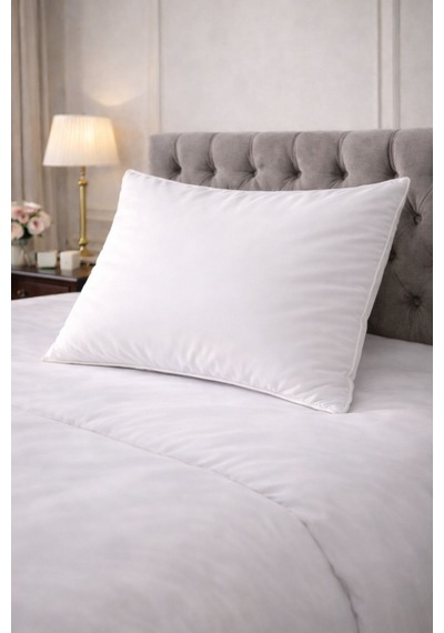 Sleepwell 50 X 70 Cm Slikon Dolgulu Pamuklu 900 Gr Yastık Beyaz
