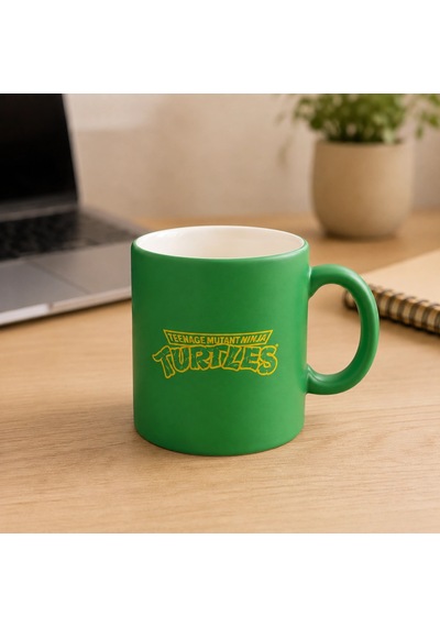 Ninja Turtles Temalı Seramik Kupa 330 Ml Çok Renkli