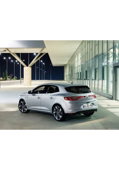 Renault Megane 4 HB 2016-2017 Arka Cam Sileceği Süpürgesi 23 CM