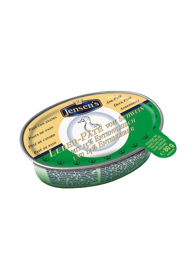 Jensen's Ördek Etli ve Ördek Ciğerli Domuz Ciğeri Ezmesi 80 G