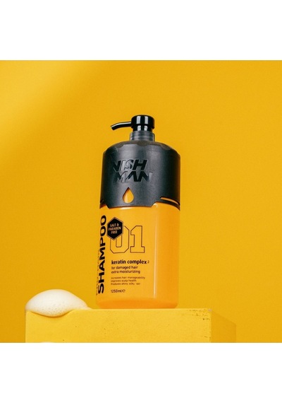 Tuz Ve Paraben Içermeyen Keratinli Saç Bakım Şampuanı 1250 Ml