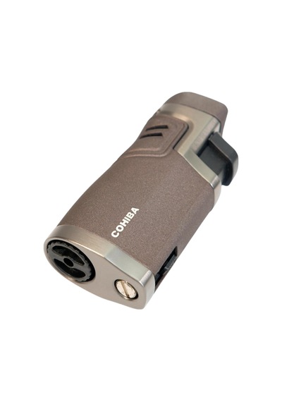 Cohiba 4 Torch Pürmüz Delici Kahverengi Metal Puro Çakmağı - Tr9493