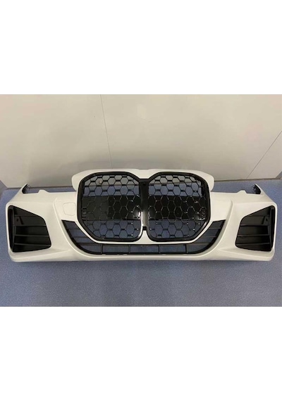 BMW 3 Serisi İçin Uyumlu G20 İçin G22 Dönüşüm Body Kit Piano Black Çerçeveli 2020+