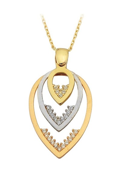Altın Damla Kolye G10657